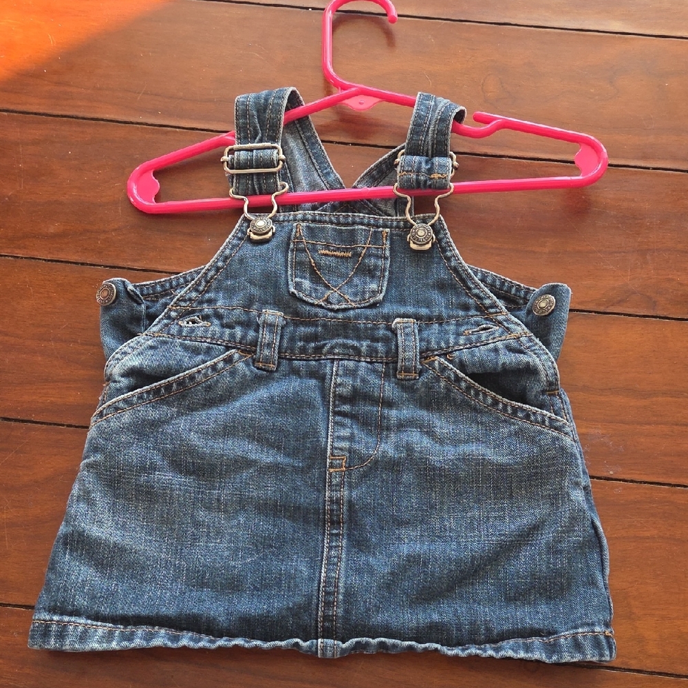 Old Navy Blue Denim Kids Dress